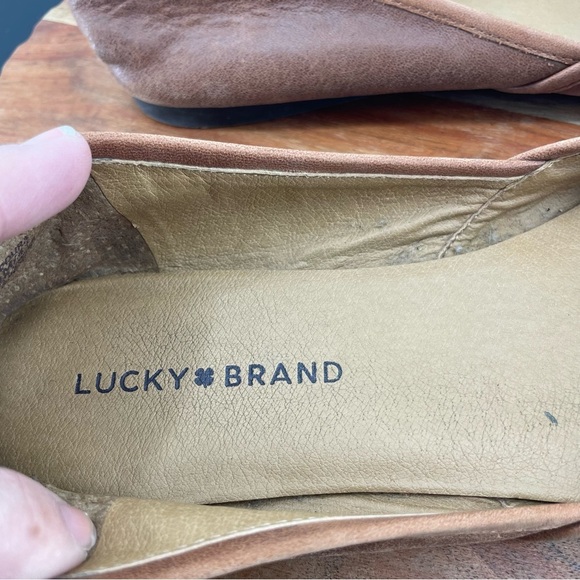 Lucky Brand Adoura Flats in brown leather - Size 9.5 - Picture 9 of 9